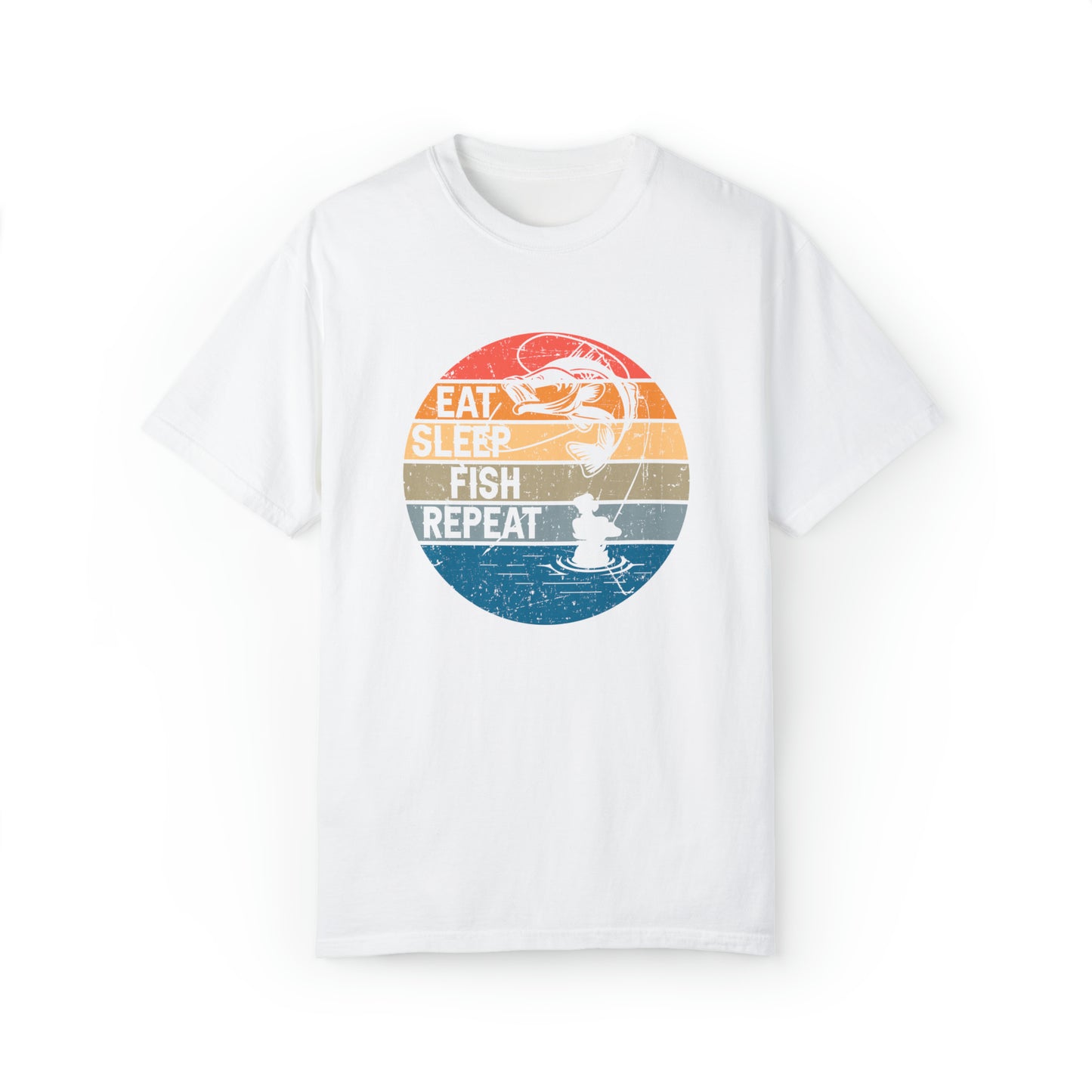 Eat Sleep Fish Repeat T-shirt
