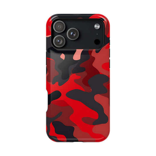 Camo Magnetic Tough Case | Phone Protection, Trendy Accessory, Durable Cover, Unique Style