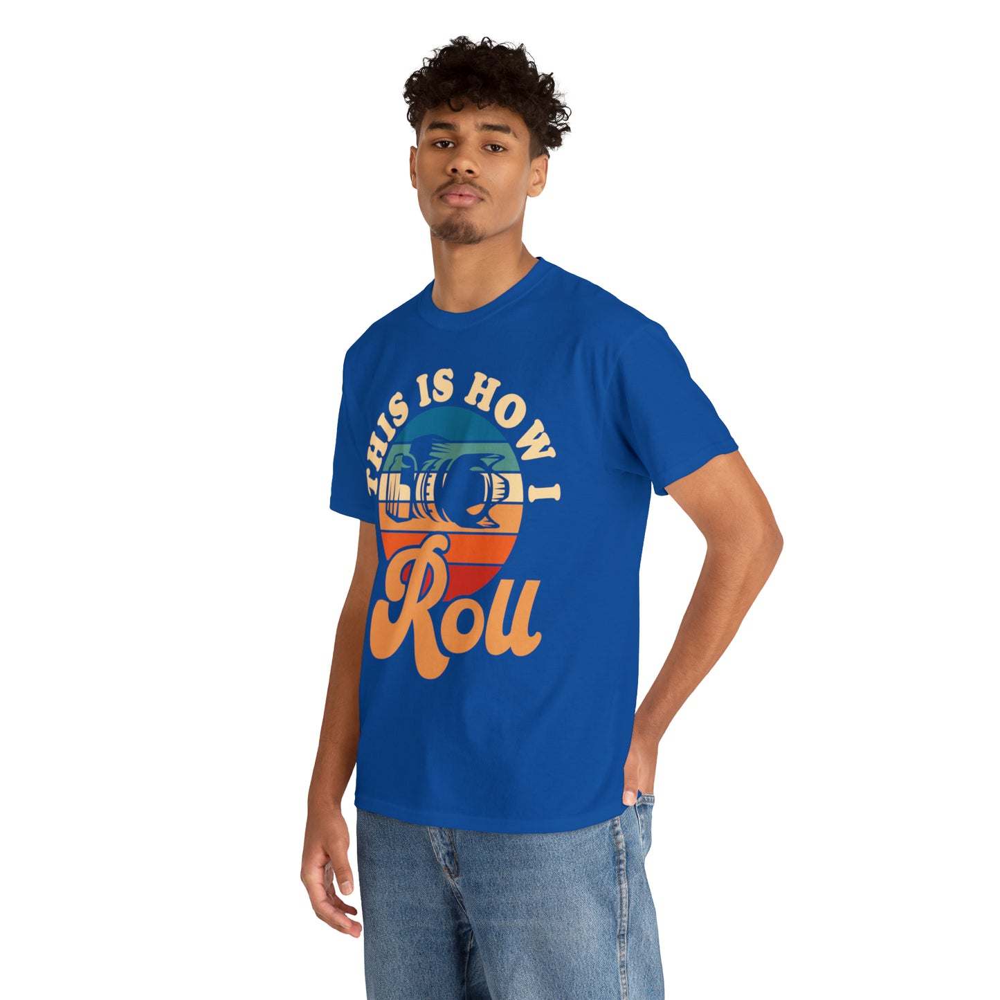 This Is How I Roll Camera Photography Cotton Tee