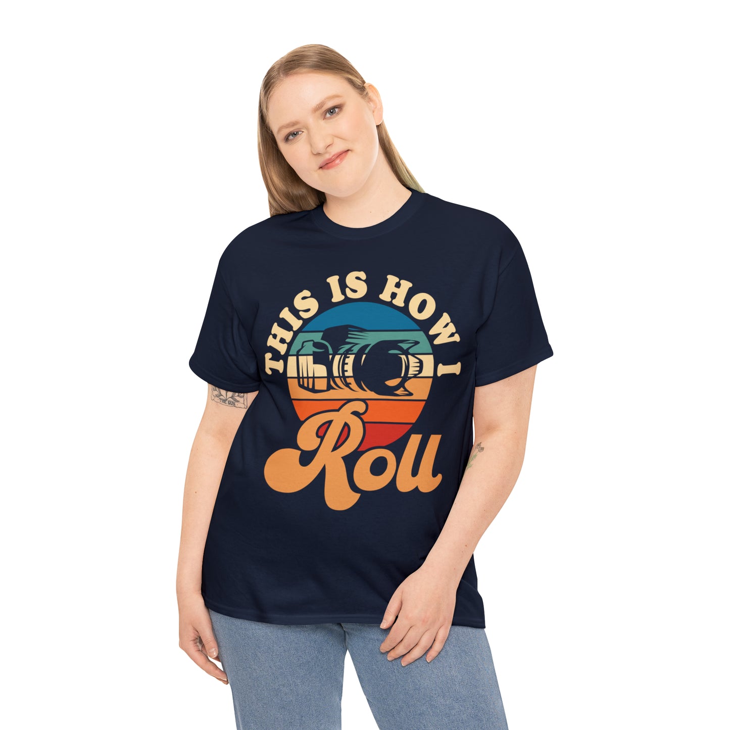 This Is How I Roll Camera Photography Cotton Tee