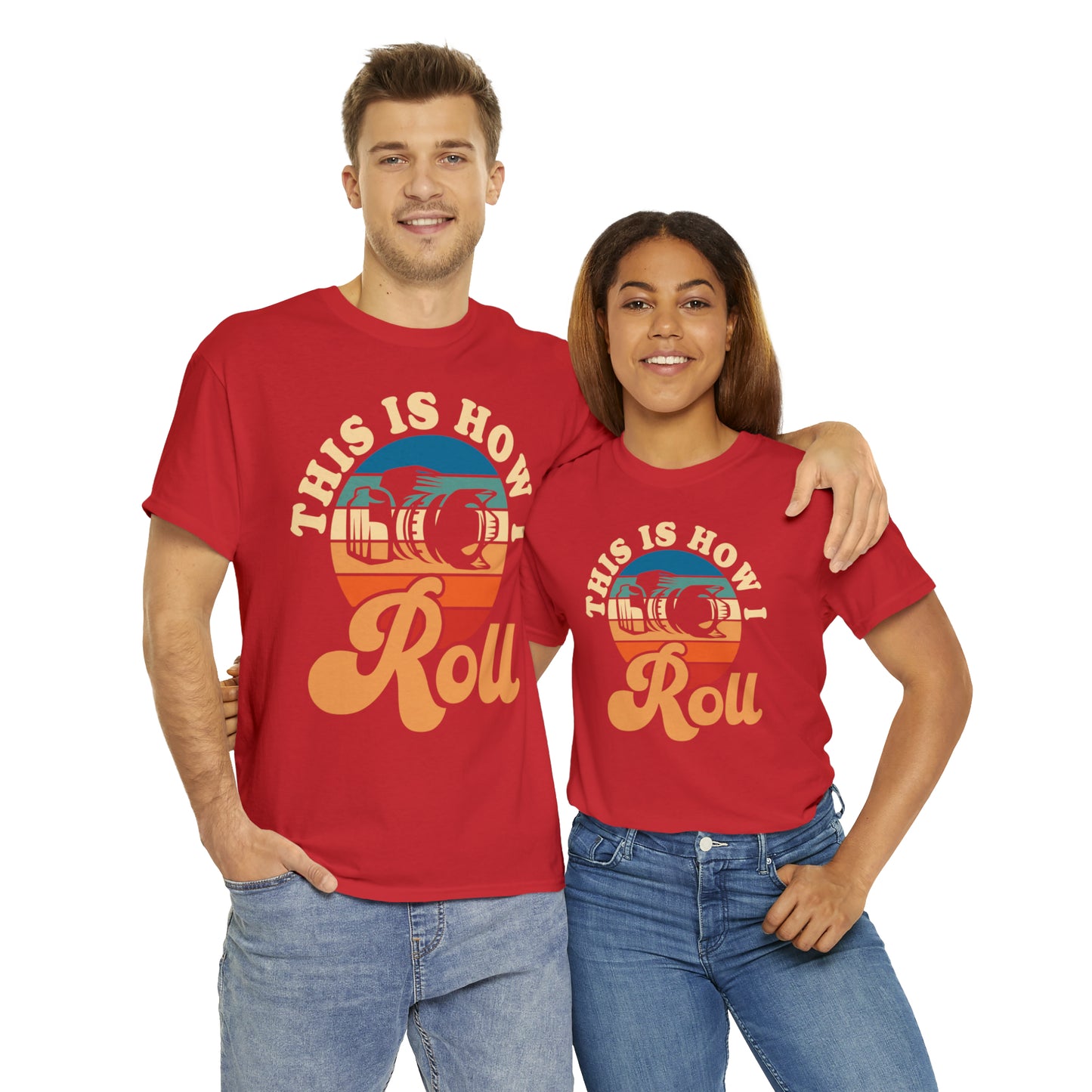 This Is How I Roll Camera Photography Cotton Tee