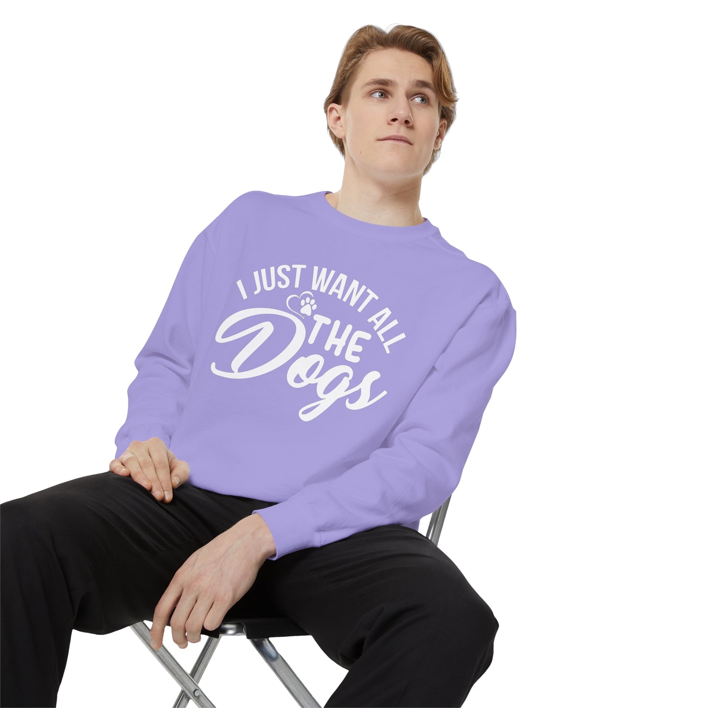 I Just Want All The Dogs Sweatshirt
