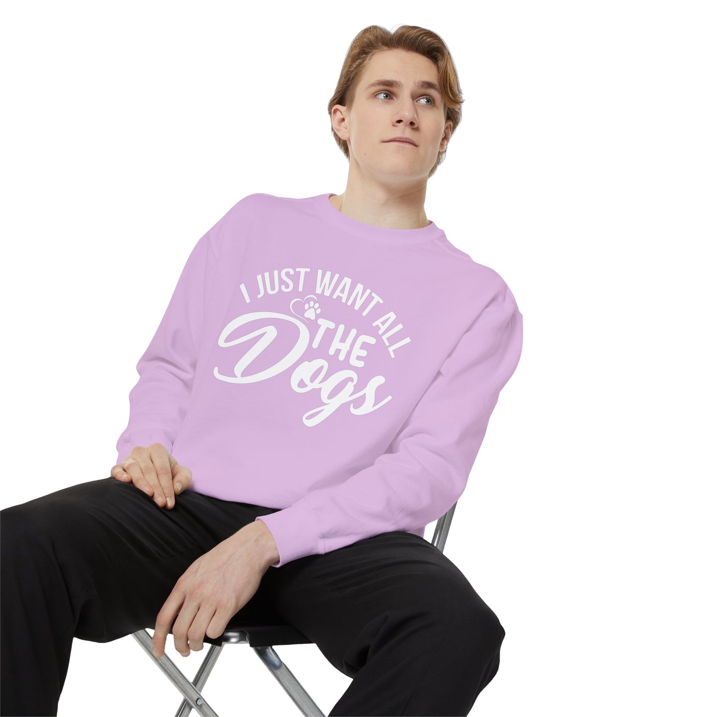 I Just Want All The Dogs Sweatshirt