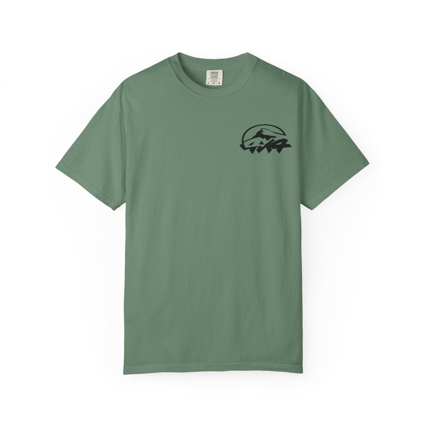 Patriotic Adventure T-Shirt – Unisex Garment-Dyed Tee for Outdoor Enthusiasts, Great for Jeep Lovers, Casual Wear, Gifts