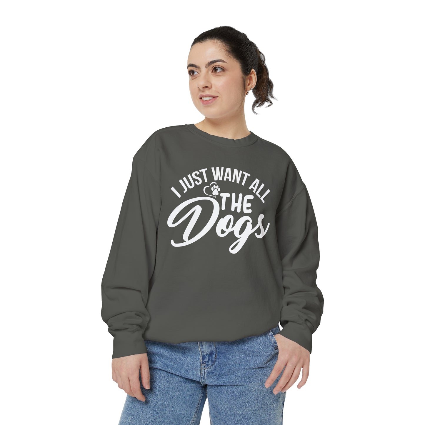 I Just Want All The Dogs Sweatshirt