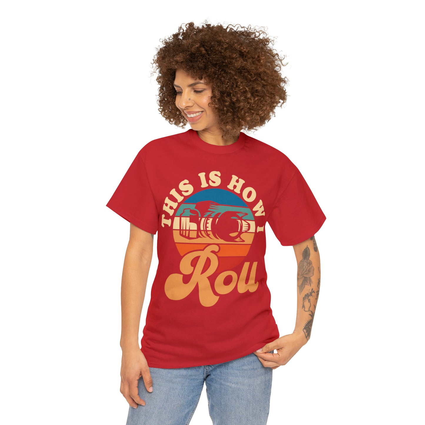 This Is How I Roll Camera Photography Cotton Tee