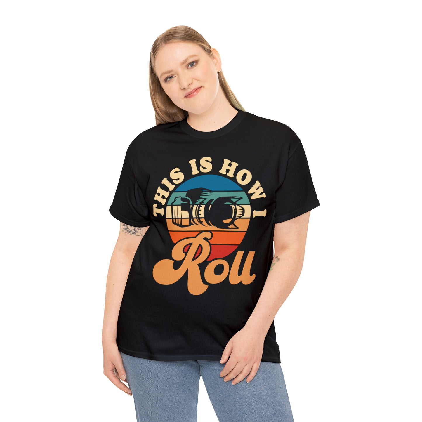 This Is How I Roll Camera Photography Cotton Tee