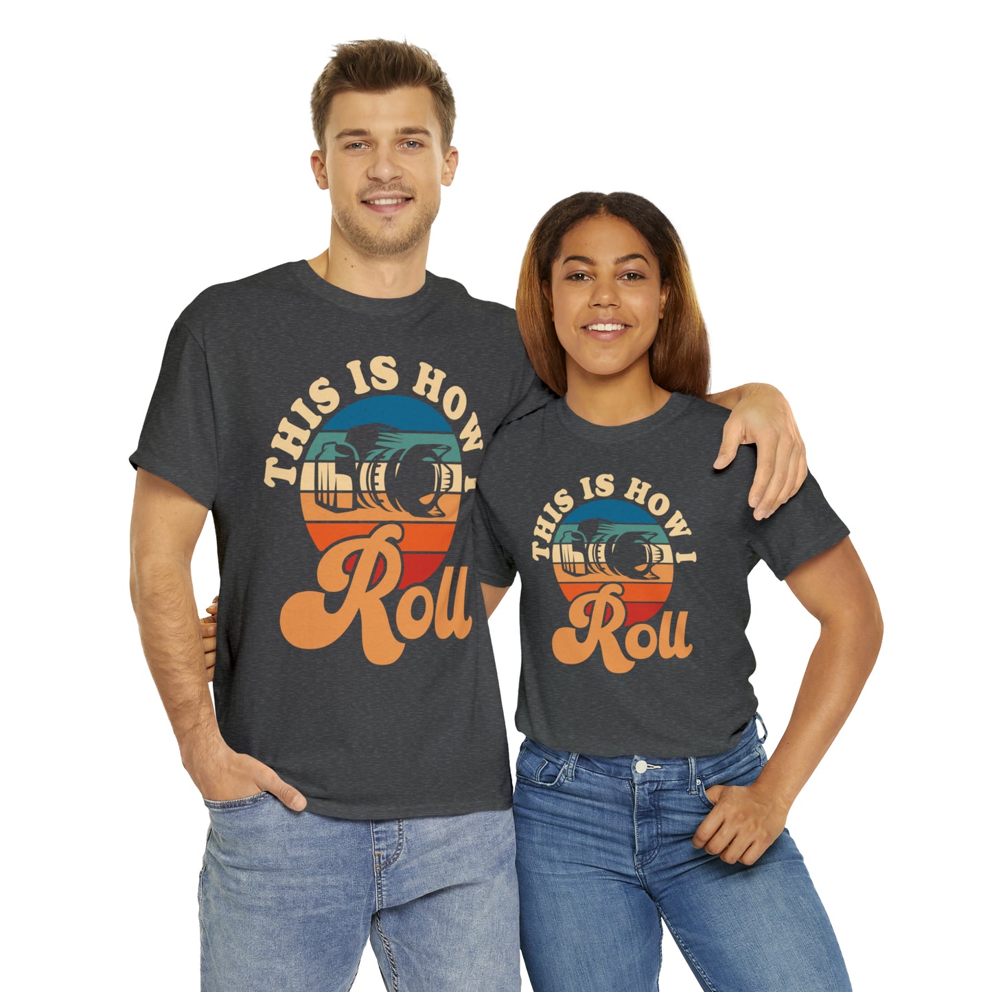 This Is How I Roll Camera Photography Cotton Tee