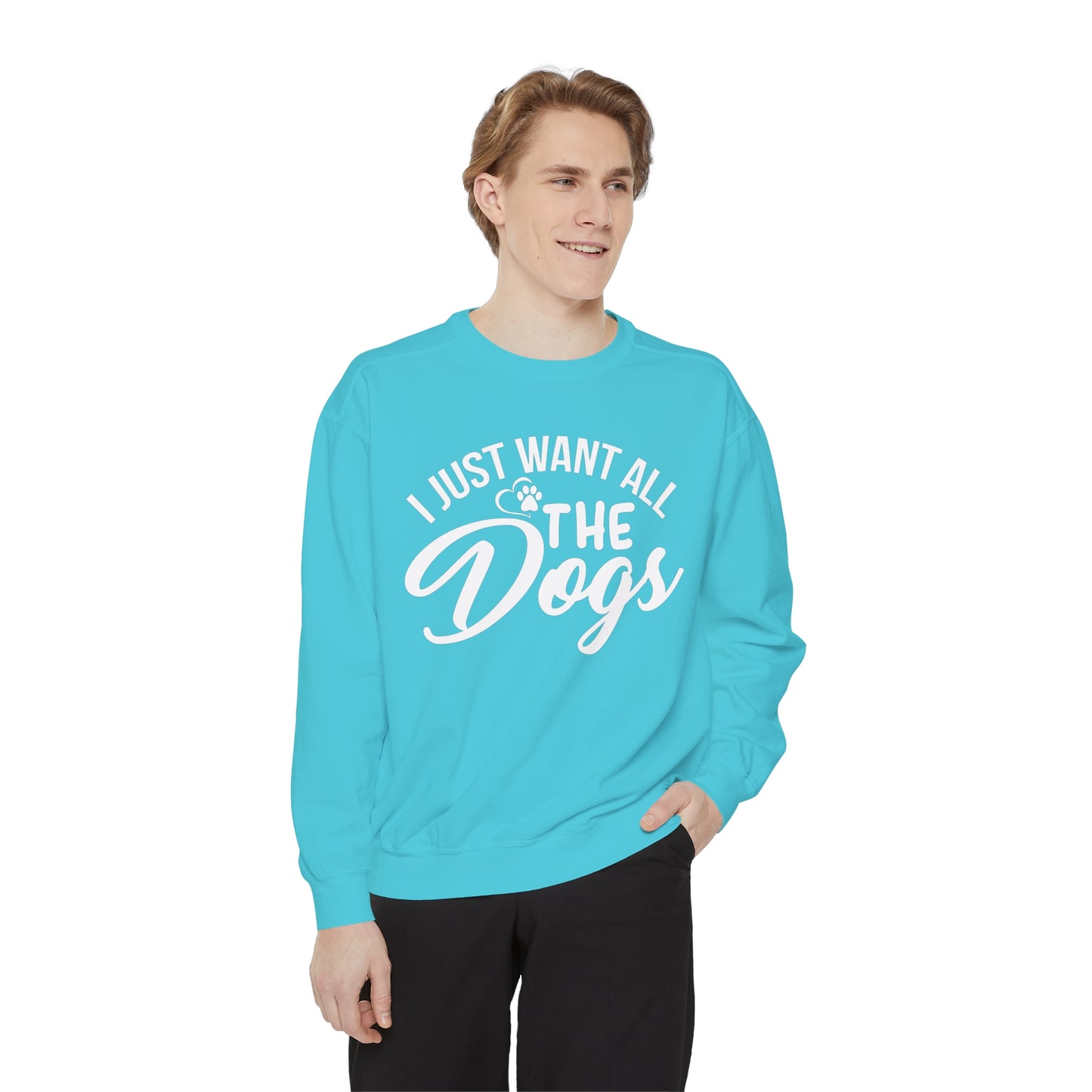 I Just Want All The Dogs Sweatshirt
