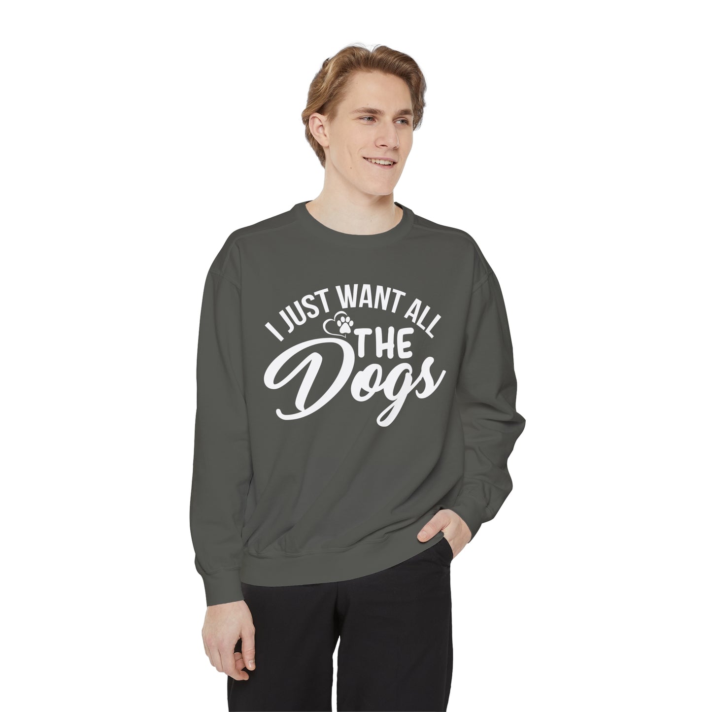 I Just Want All The Dogs Sweatshirt