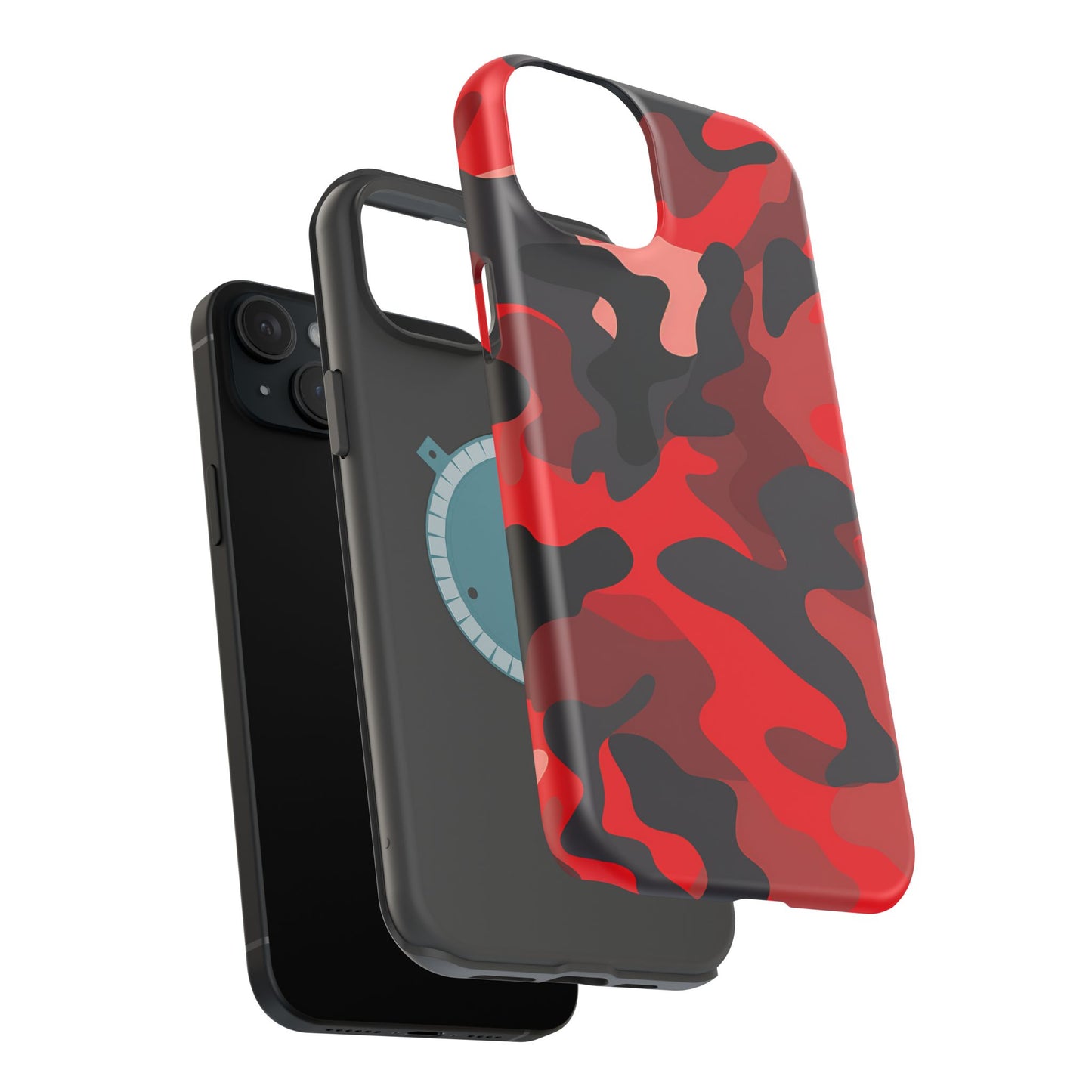 Camo Magnetic Tough Case | Phone Protection, Trendy Accessory, Durable Cover, Unique Style
