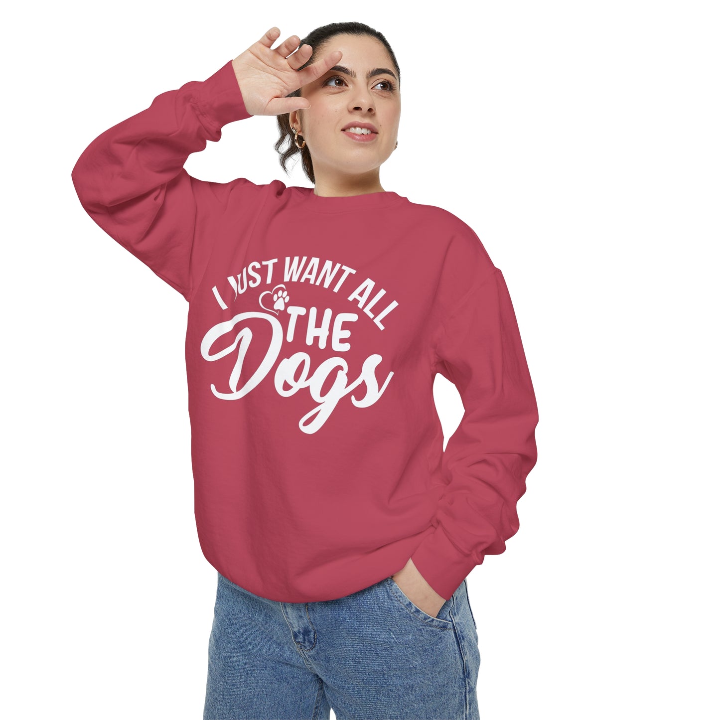 I Just Want All The Dogs Sweatshirt