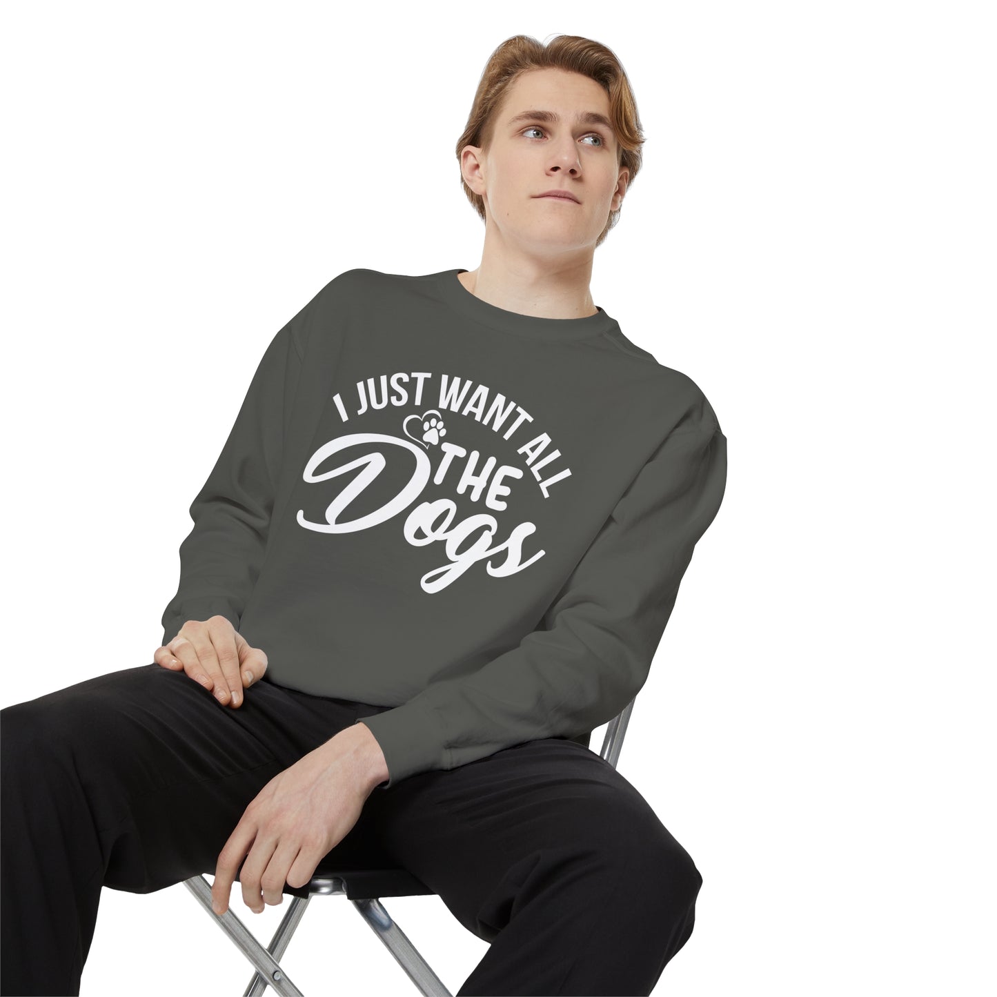 I Just Want All The Dogs Sweatshirt