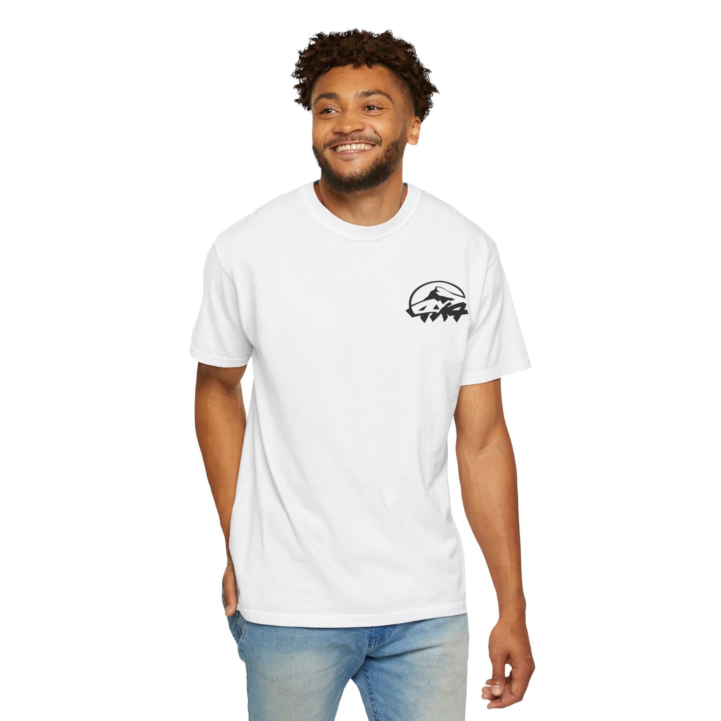 Patriotic Adventure T-Shirt – Unisex Garment-Dyed Tee for Outdoor Enthusiasts, Great for Jeep Lovers, Casual Wear, Gifts