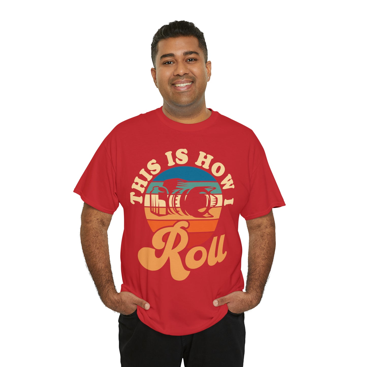 This Is How I Roll Camera Photography Cotton Tee