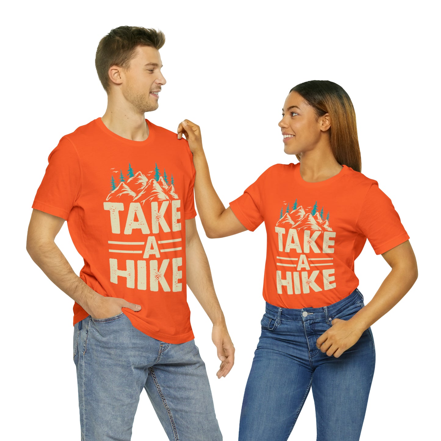 Take A Hike Short Sleeve Tee Shirts