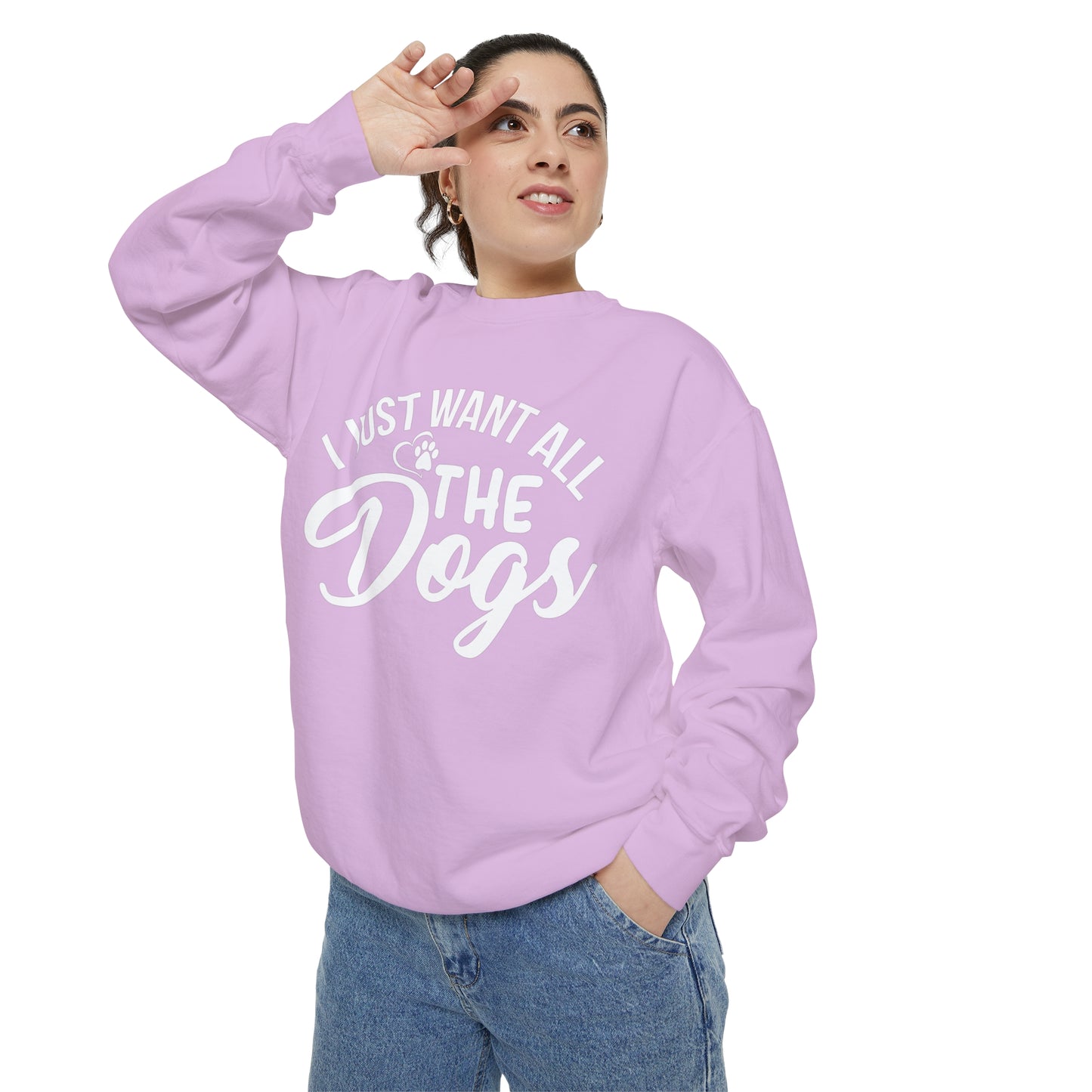 I Just Want All The Dogs Sweatshirt