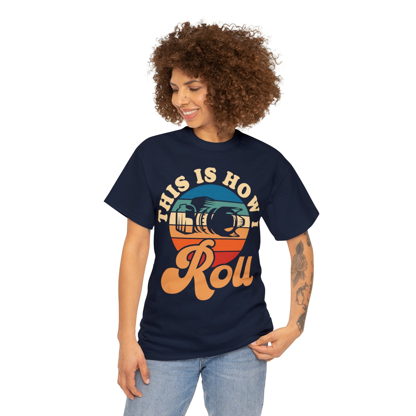 This Is How I Roll Camera Photography Cotton Tee