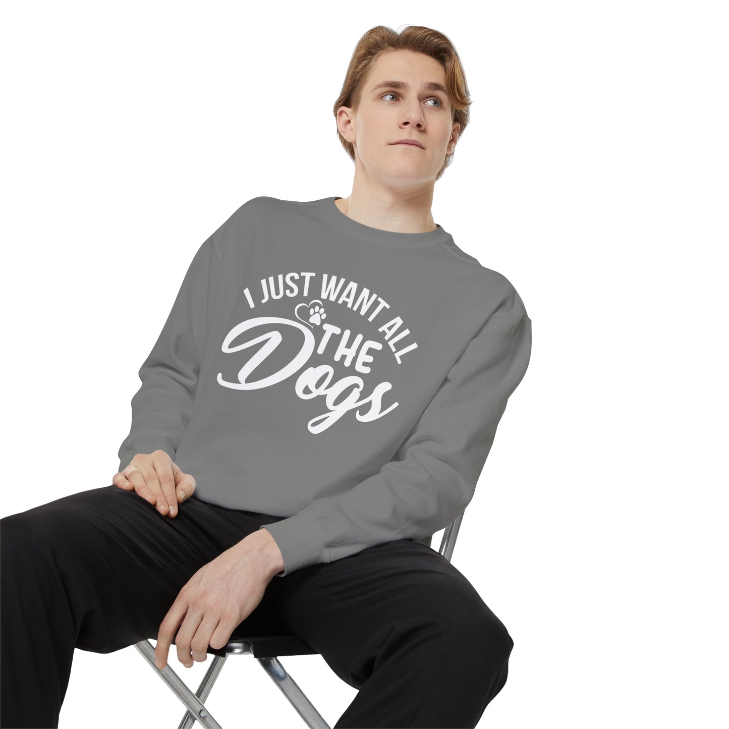 I Just Want All The Dogs Sweatshirt