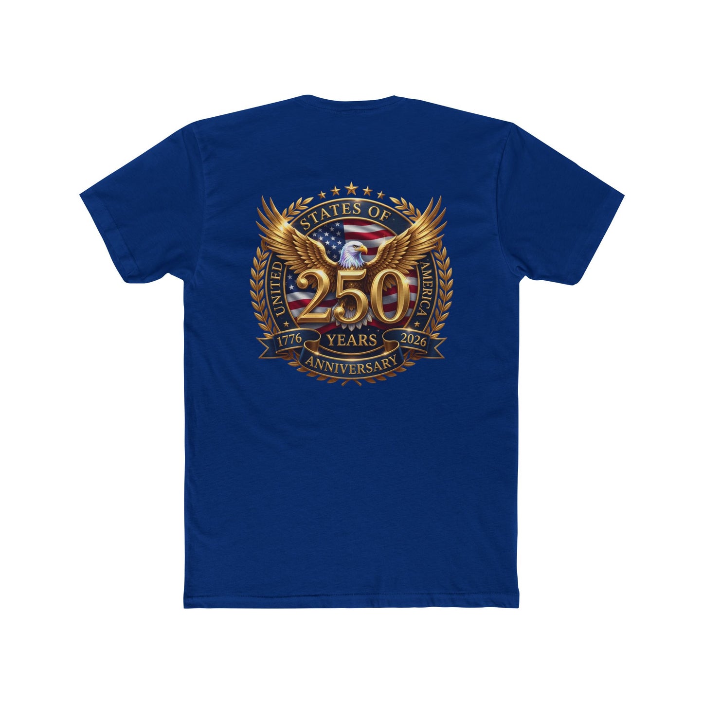 250th Anniversary Eagle T-Shirt — Patriotic USA Celebration Tee