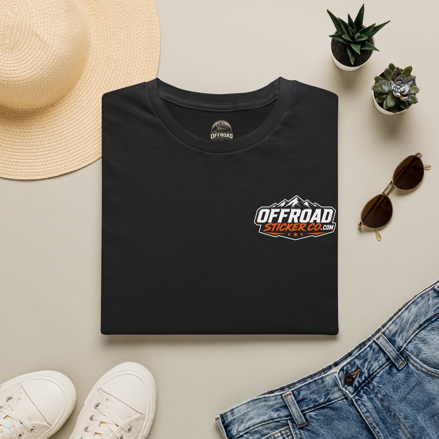 Offroad Sticker Co. Logo T-Shirt — Mountain Offroad Adventure Tee