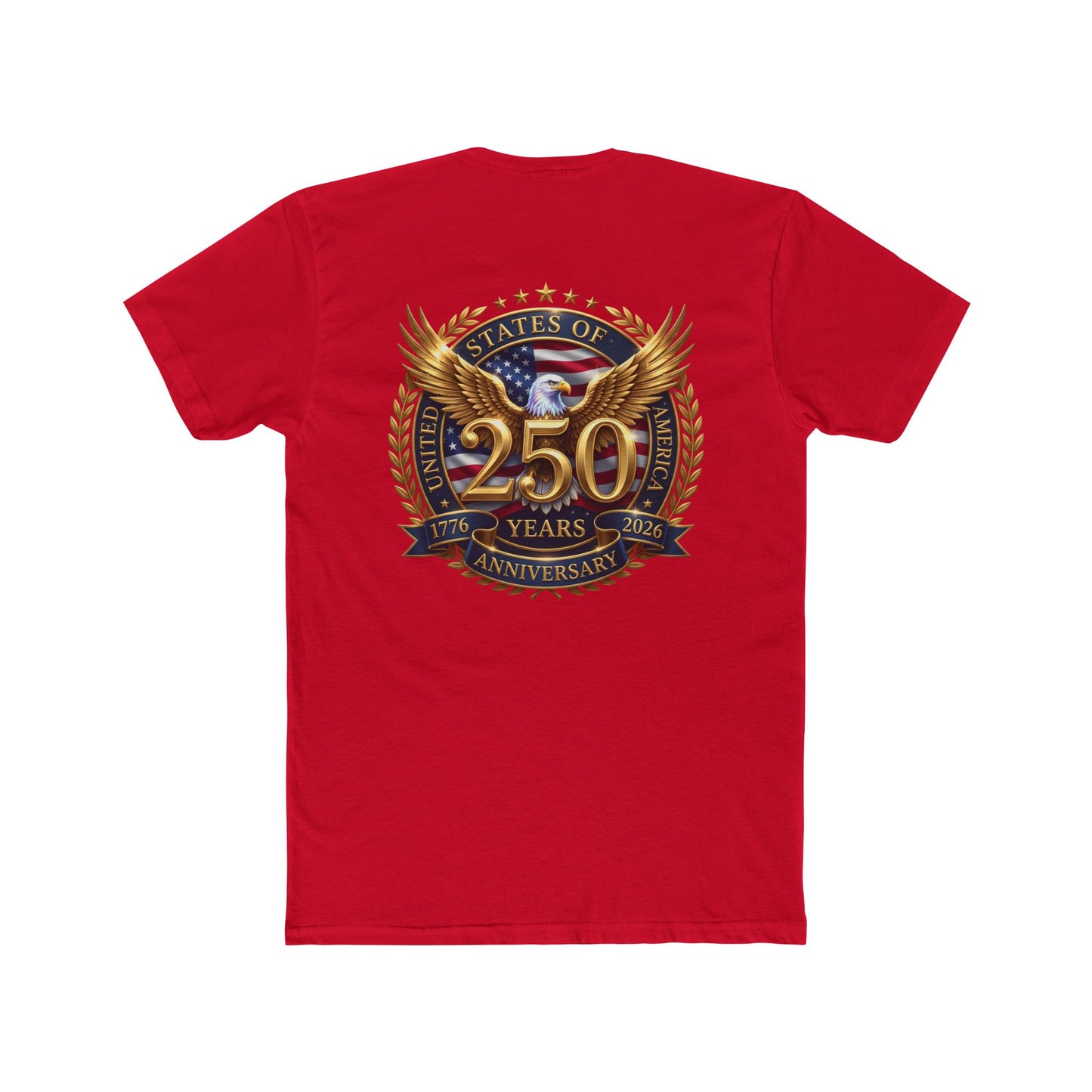 250th Anniversary Eagle T-Shirt — Patriotic USA Celebration Tee