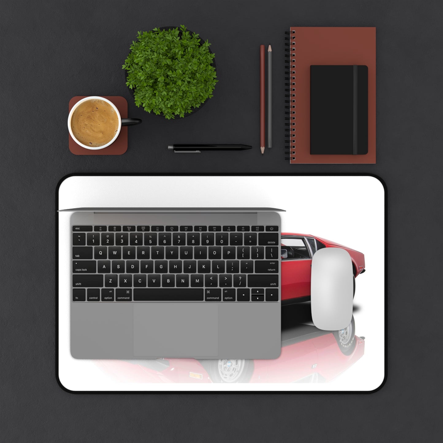 De Tomaso Pantera Automotive Desk Mat