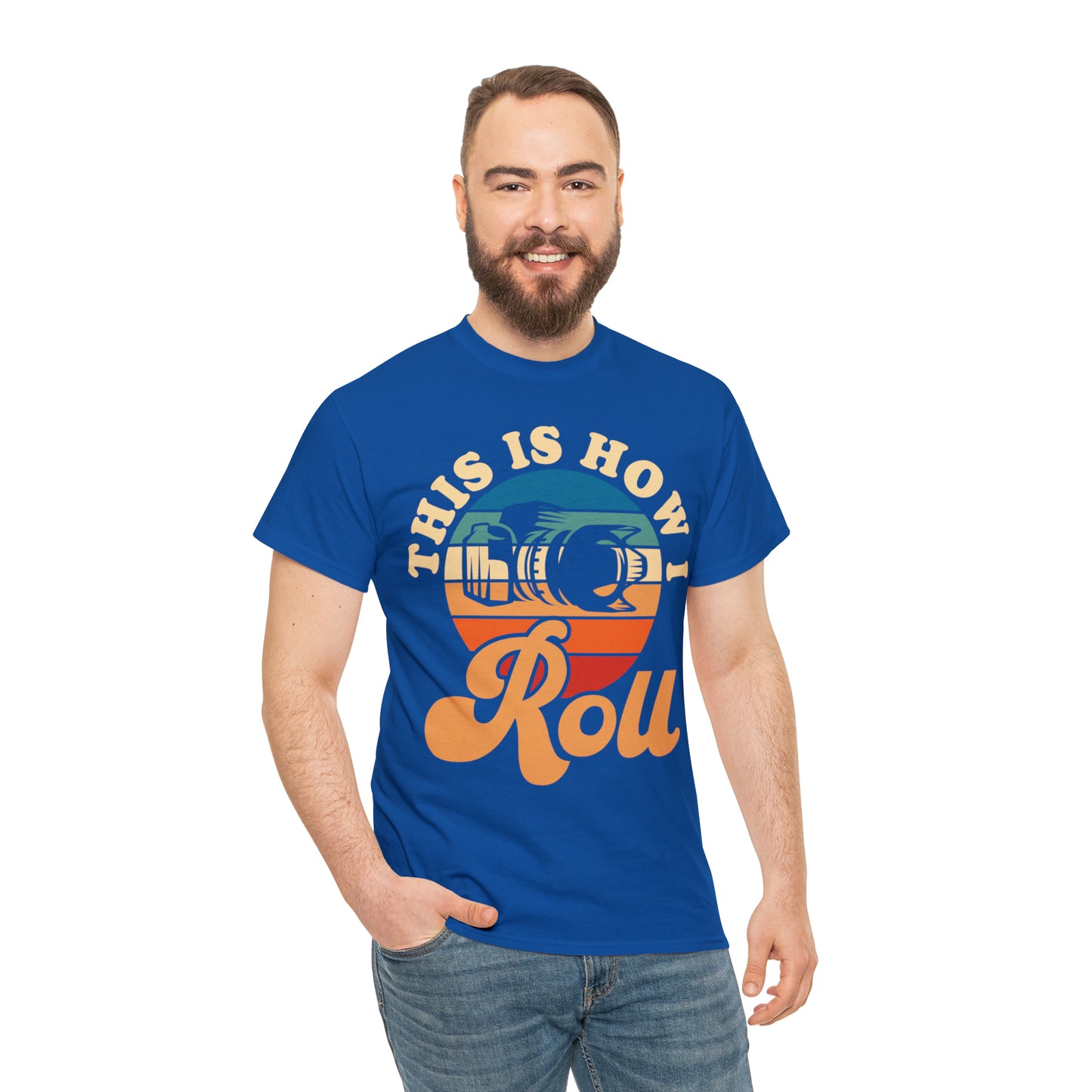 This Is How I Roll Camera Photography Cotton Tee