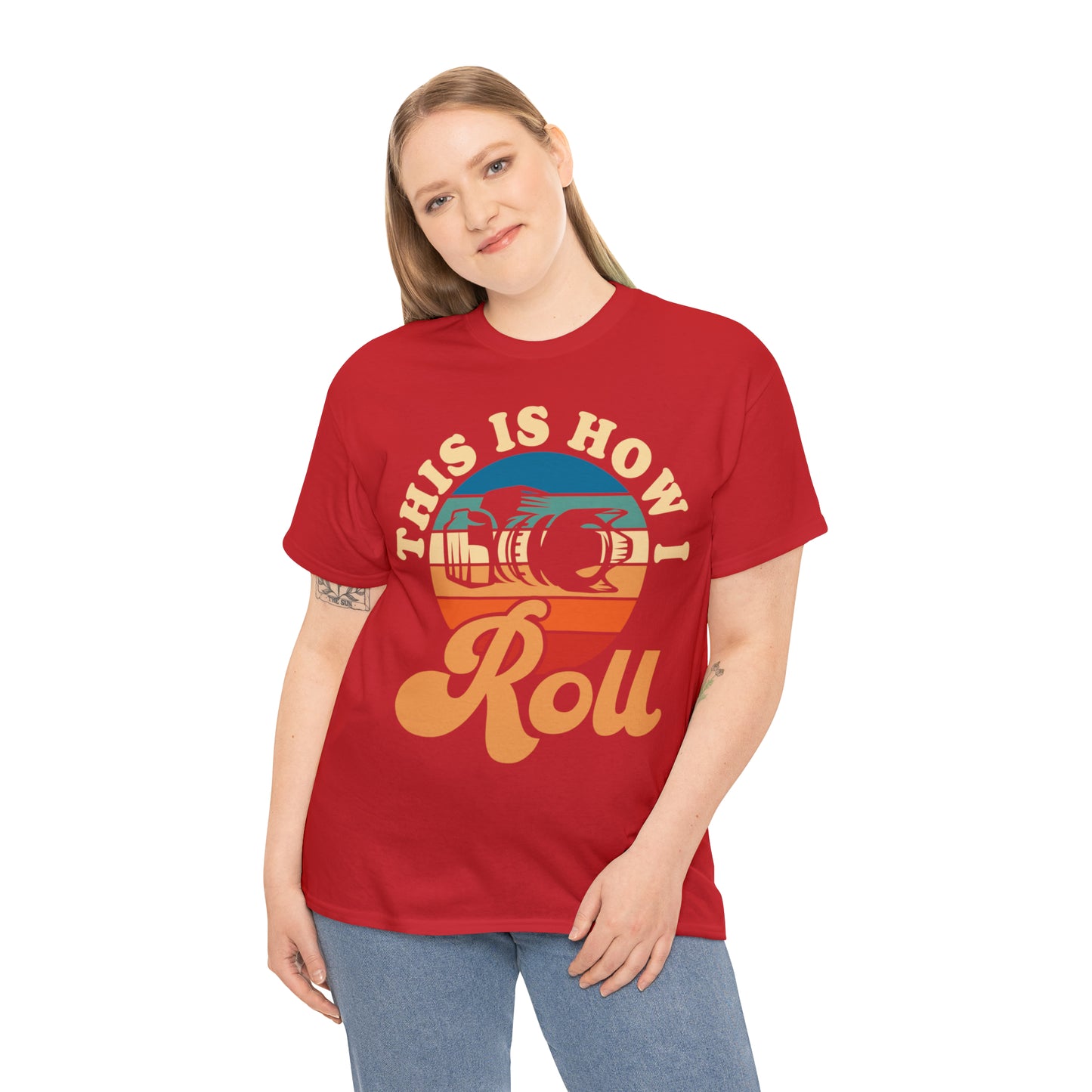 This Is How I Roll Camera Photography Cotton Tee
