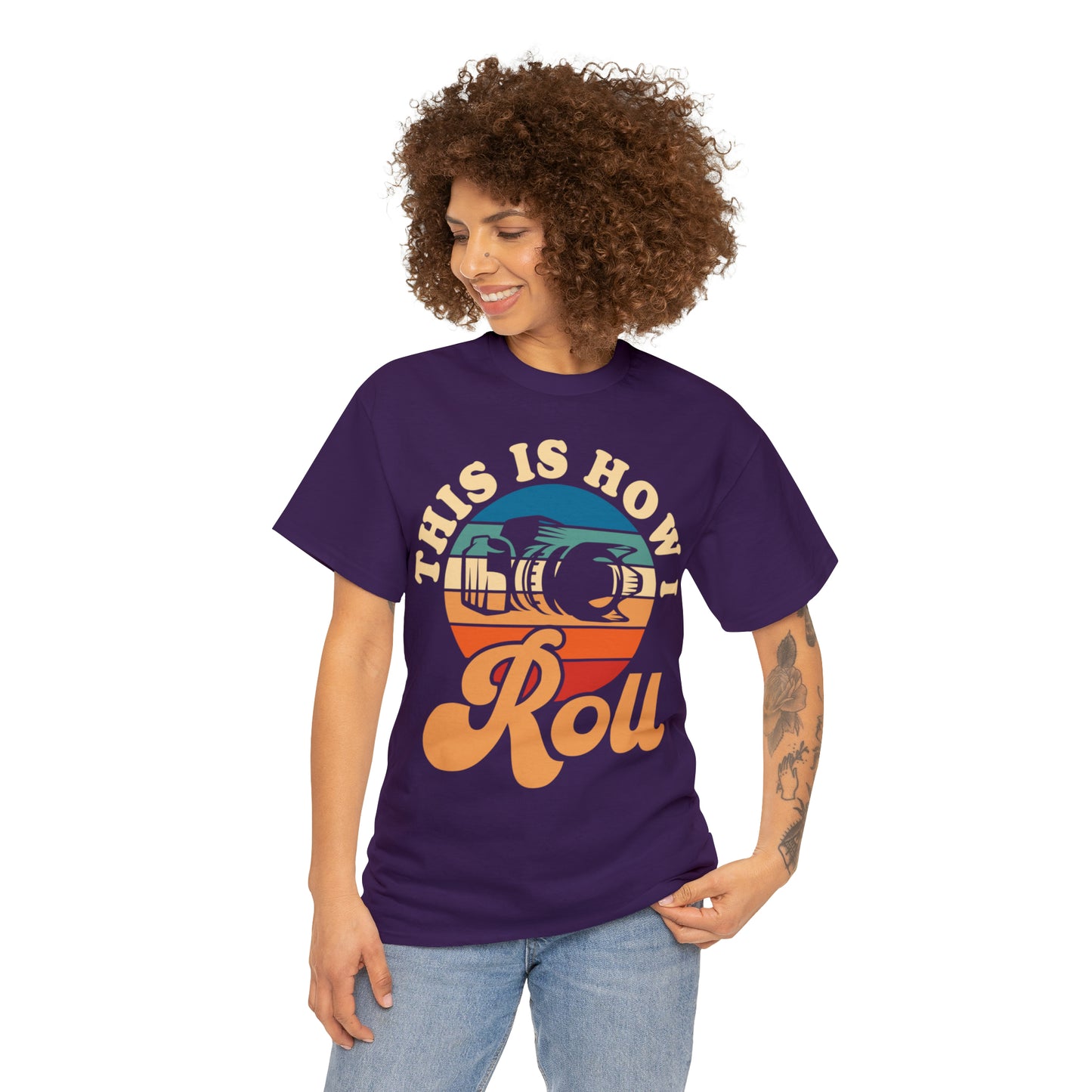 This Is How I Roll Camera Photography Cotton Tee