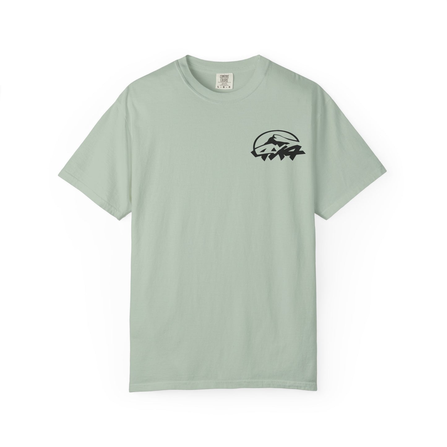 Patriotic Adventure T-Shirt – Unisex Garment-Dyed Tee for Outdoor Enthusiasts, Great for Jeep Lovers, Casual Wear, Gifts