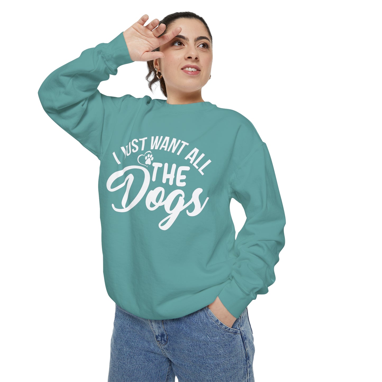 I Just Want All The Dogs Sweatshirt