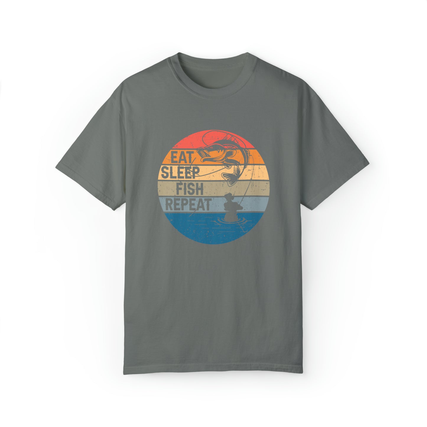 Eat Sleep Fish Repeat T-shirt