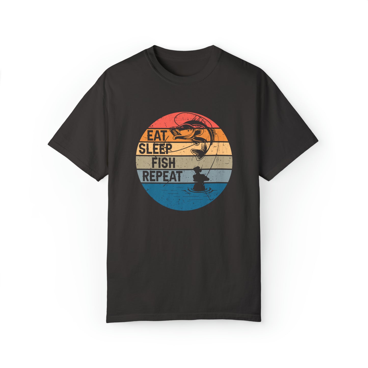 Eat Sleep Fish Repeat T-shirt