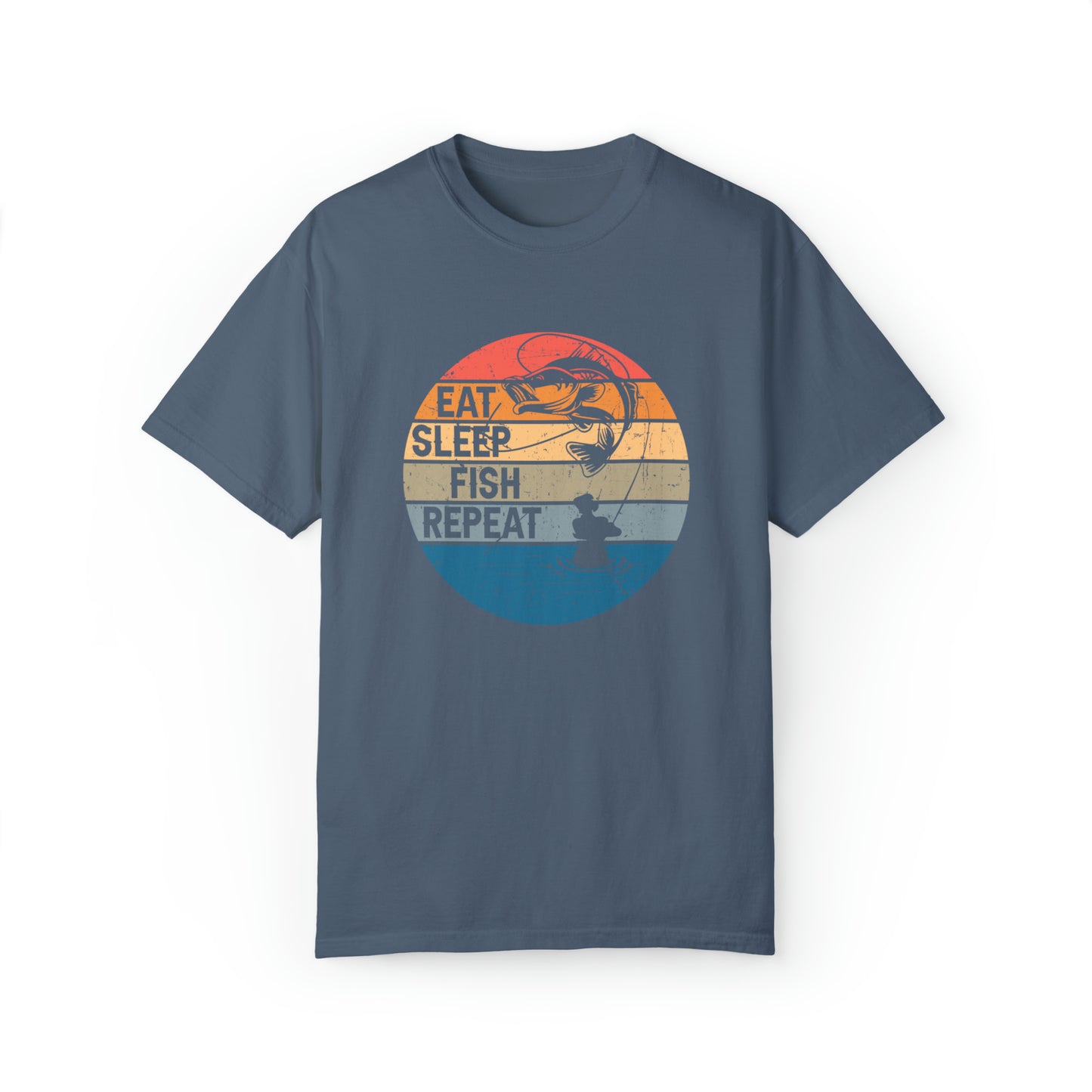 Eat Sleep Fish Repeat T-shirt