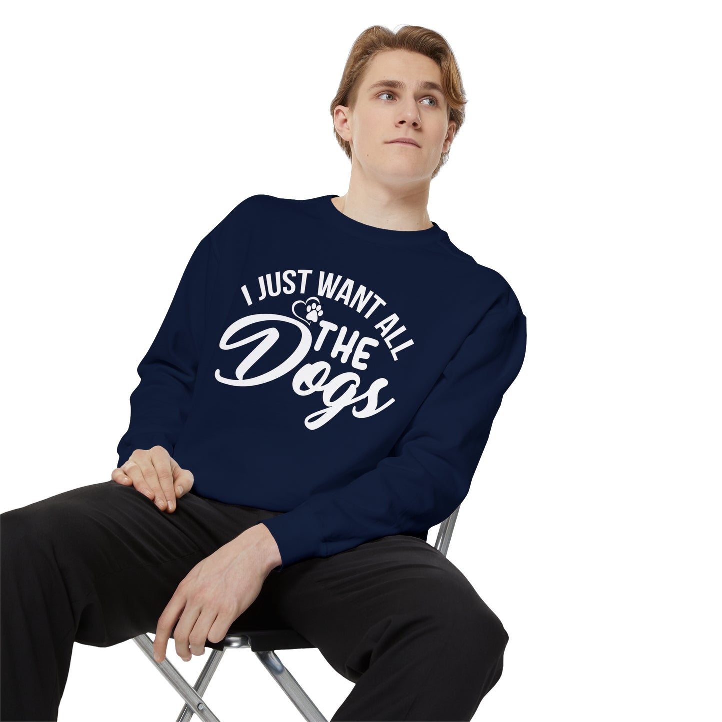 I Just Want All The Dogs Sweatshirt