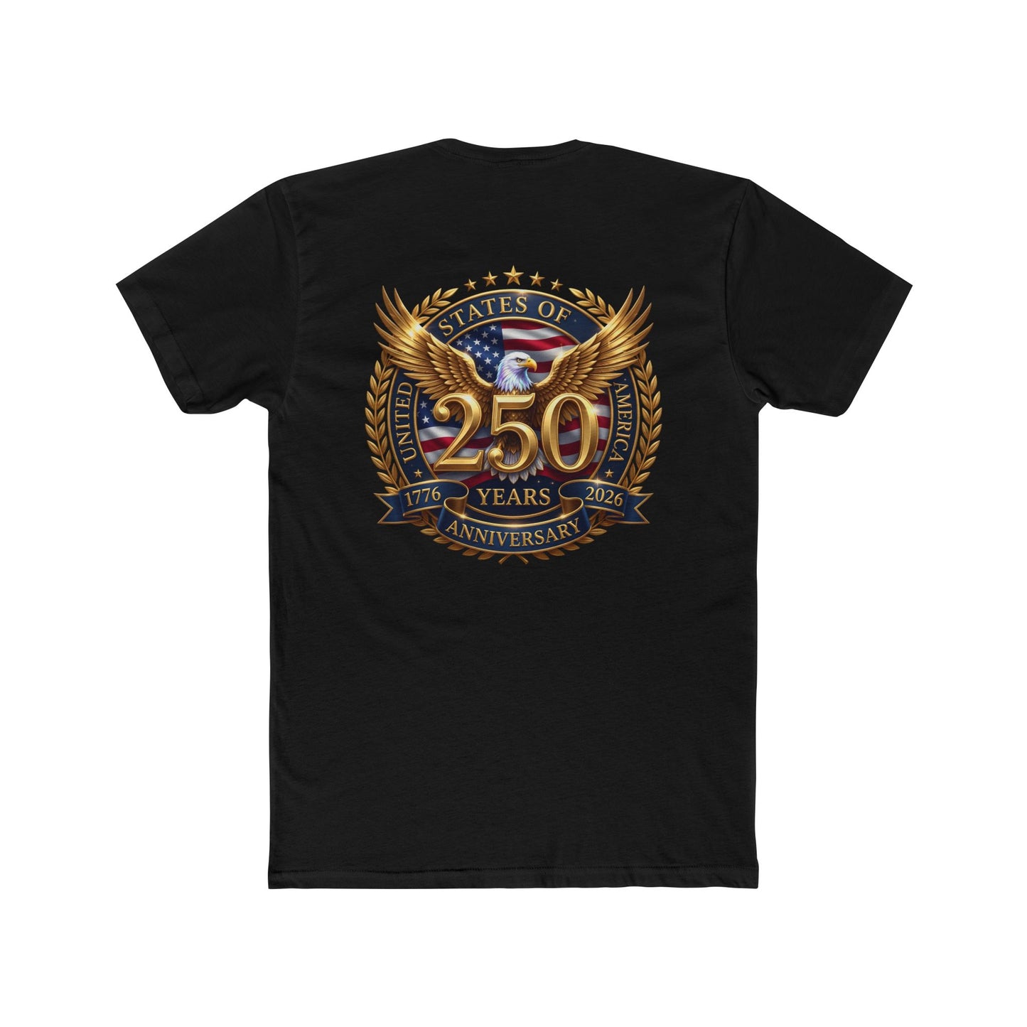 250th Anniversary Eagle T-Shirt — Patriotic USA Celebration Tee