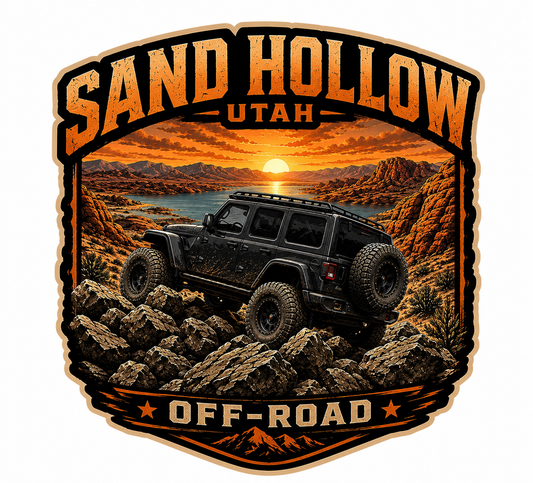 Sand Hollow Utah Off Road Decal