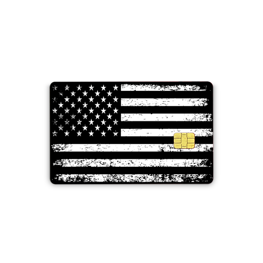 American Flag Credit Card Vinyl Skin