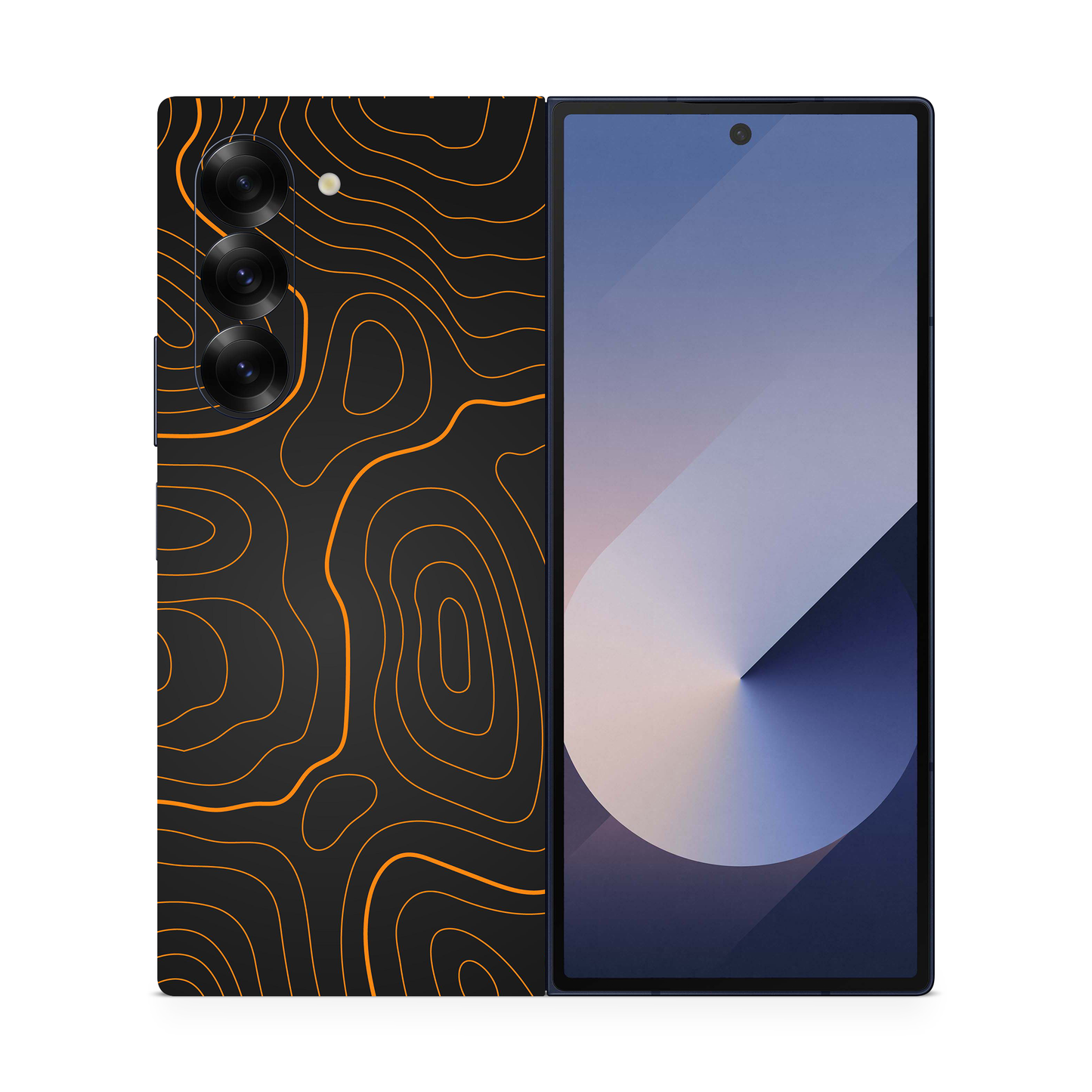 Topographic Phone Skins Compatible With Samsung Galaxy Z Fold