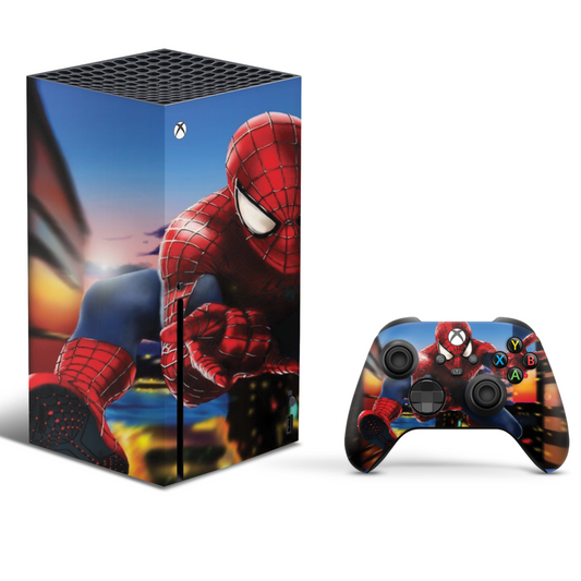 Vinyl Wrap Skin Spider  Compatible with X-Box Series X +2 Controller Skins