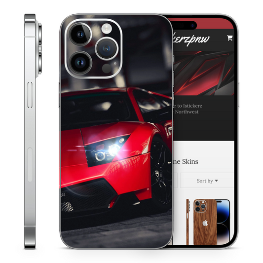 Lambo Vinyl Skins Compatible With Iphone