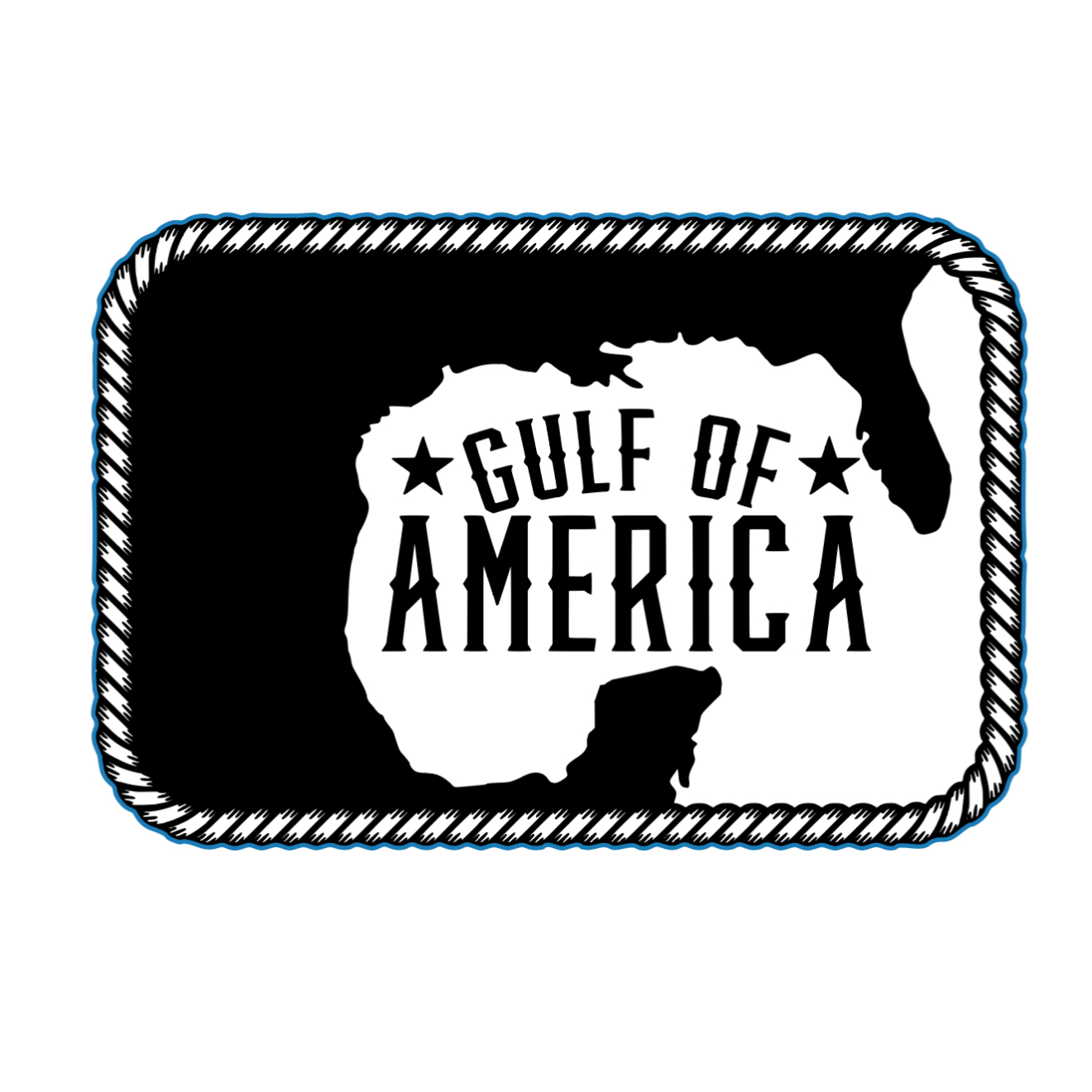 Gulf Of America Vinyl Decal