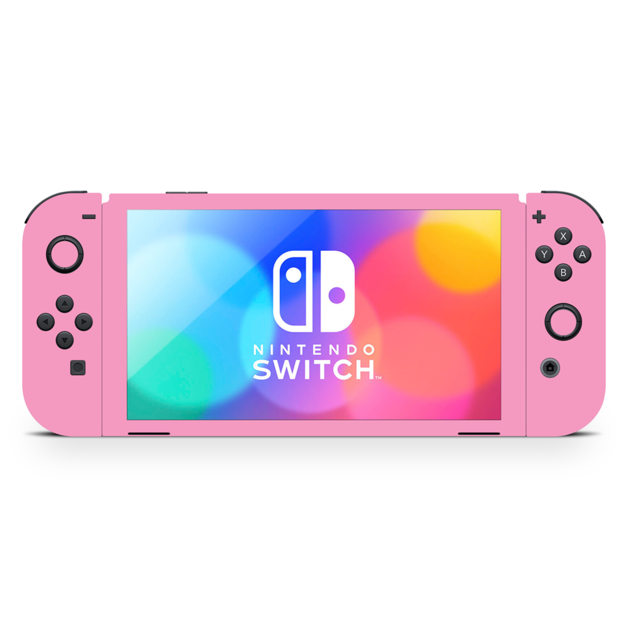 Vinyl Wrap Skin Pink Pastel Compatible with Nintendo Switch +2 Controller Skins