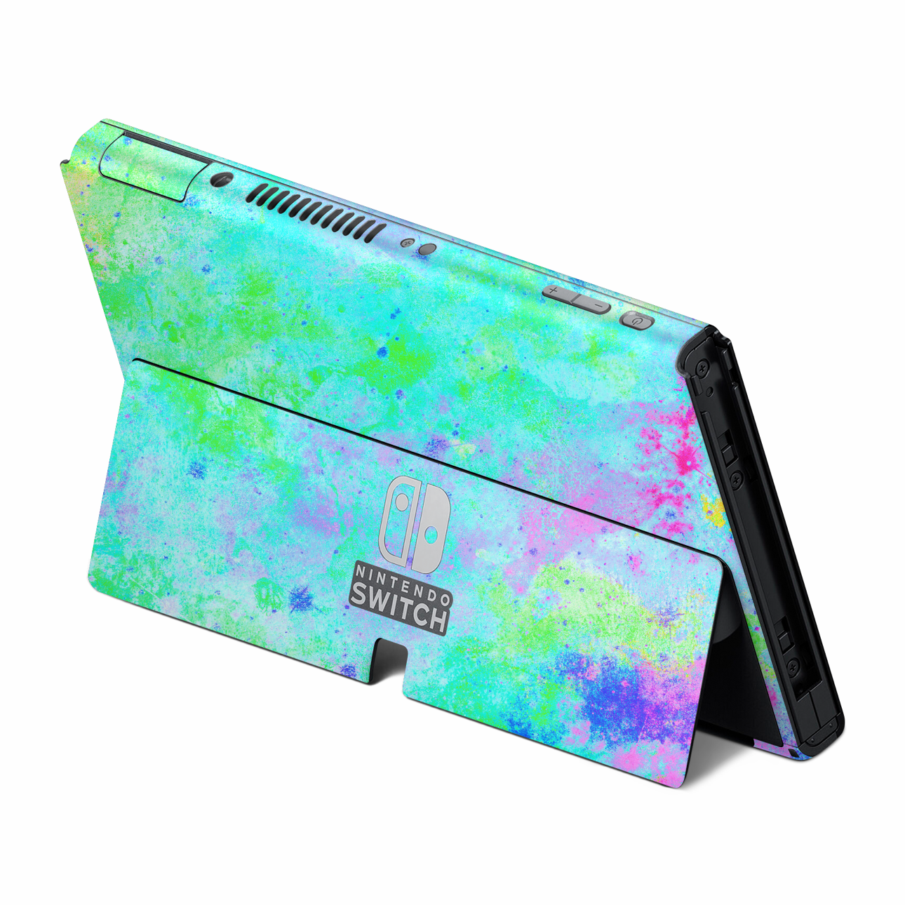 Vinyl Wrap Skin Neon Paint Compatible with Nintendo Switch +2 Controller Skins