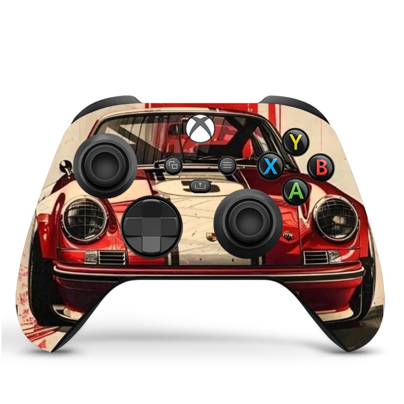 Auto Racing Vinyl Skins Compatible with Xbox Series X + 2 Controller Skins