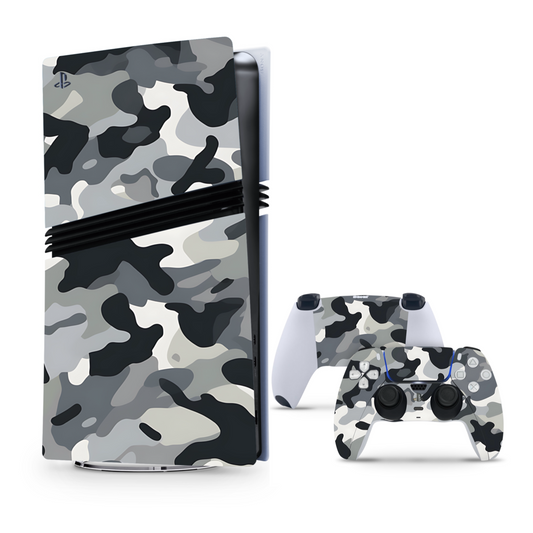 Vinyl Skins Light Camo Compatible with PS5 Pro