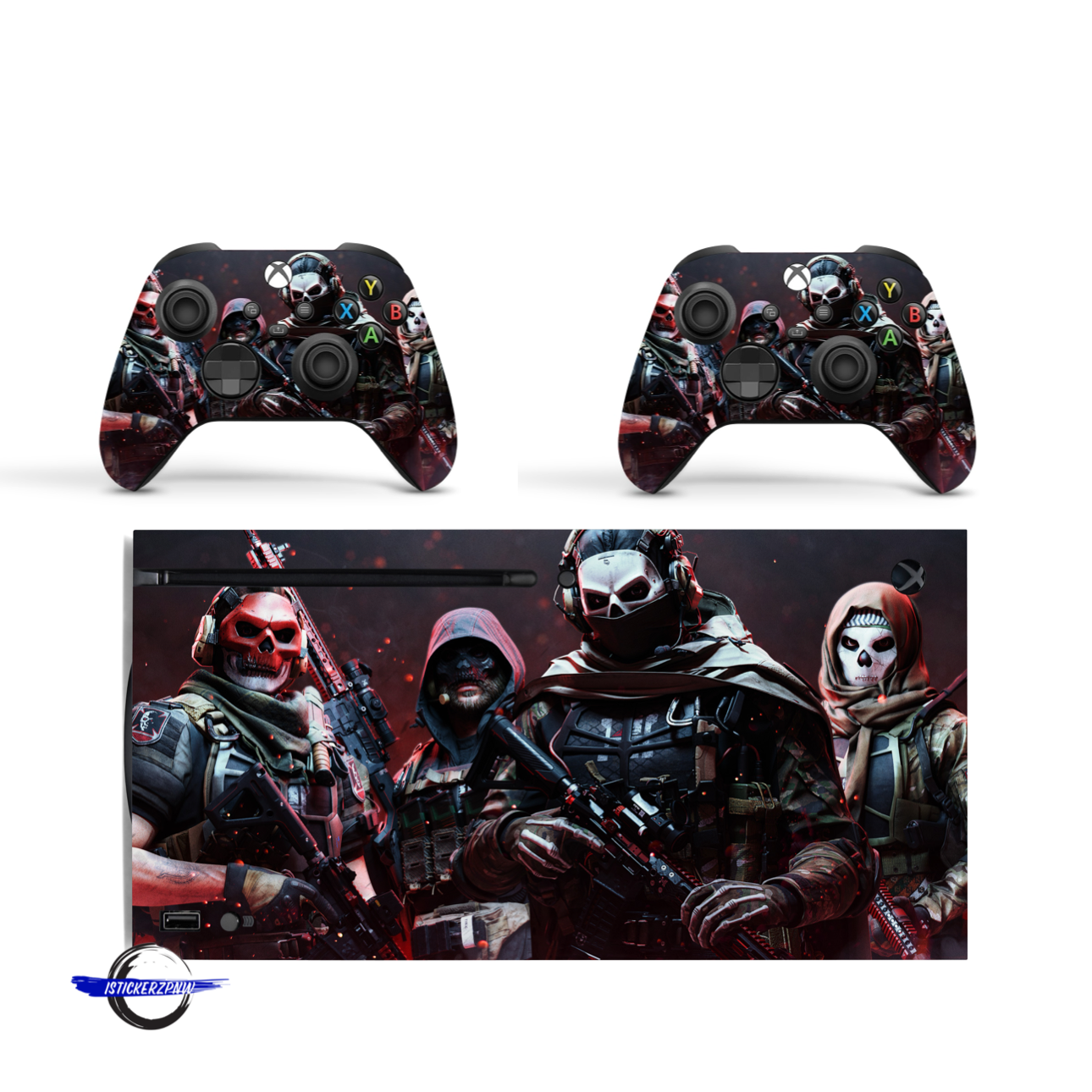 Vinyl Wrap Skin Army Decal Compatible with X-Box Series X +2 Controller Skins