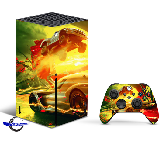 Vinyl Wrap Skin Forza Compatible with X-Box Series X +2 Controller Skins