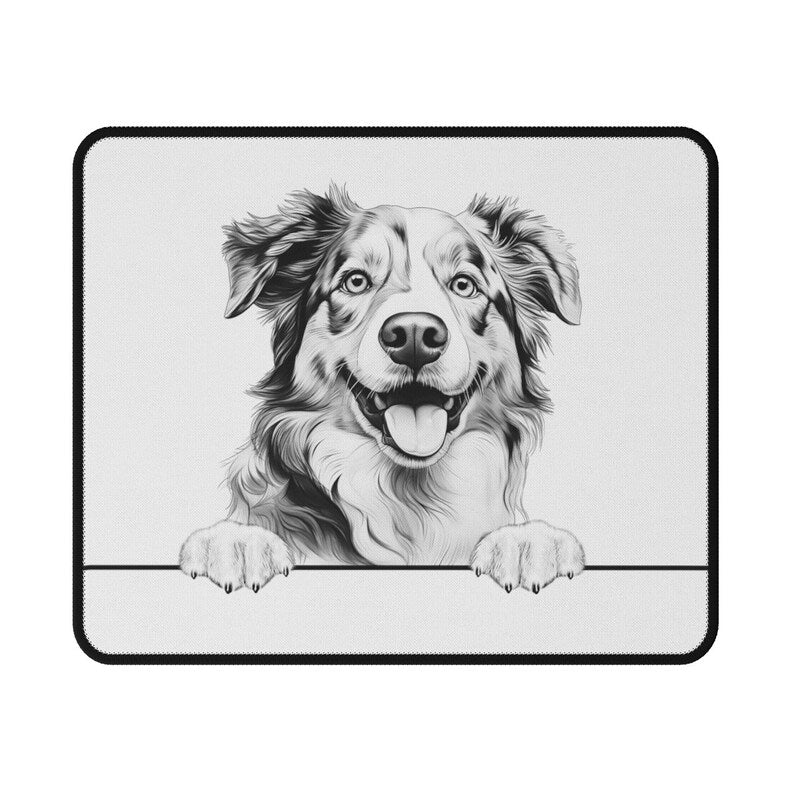 Australian Shepherd Non-Slip Mouse Pads